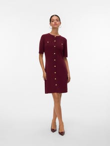 Vero Moda AWPICCO Rövid ruha -Zinfandel - 10340470