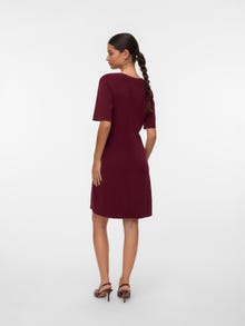 Vero Moda AWPICCO Rövid ruha -Zinfandel - 10340470