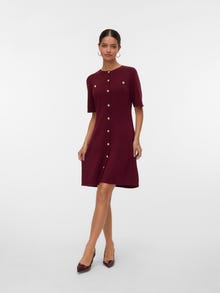 Vero Moda AWPICCO Rövid ruha -Zinfandel - 10340470