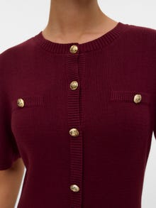 Vero Moda AWPICCO Rövid ruha -Zinfandel - 10340470