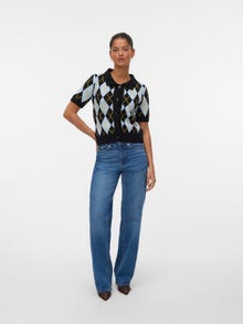 Vero Moda VMSALLY Strikket cardigan -Black - 10340476