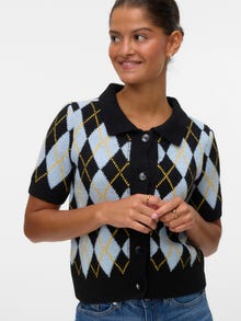 Vero Moda VMSALLY Strikket cardigan -Black - 10340476