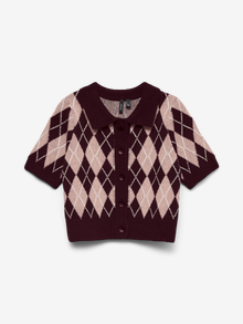 Vero Moda VMSALLY Cárdigan de punto -Burgundy - 10340476