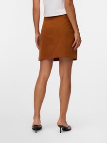 Vero Moda VMVIENNA High waist Midi skirt -Glazed Ginger - 10340491
