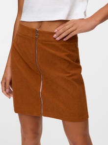 Vero Moda VMVIENNA High waist Midi-rok -Glazed Ginger - 10340491