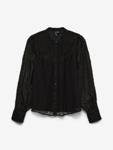 Vero Moda VMLEAH Košeľa -Black - 10340526