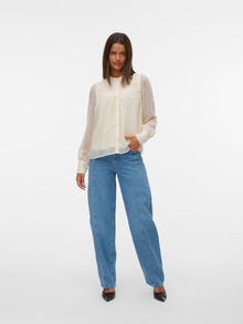 Vero Moda VMLEAH Overhemd -Pumice Stone - 10340526