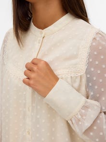 Vero Moda VMLEAH Overhemd -Pumice Stone - 10340526