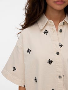 Vero Moda VMTHEA Farmerszoknya -Ecru - 10340561