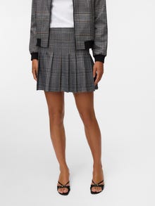 Vero Moda VMPIPER Mid waist Short skirt -Black - 10340663