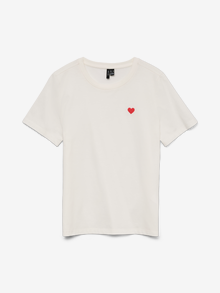 Vero Moda VMFOLINA T-Shirt -Bright White - 10340765