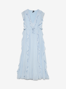 Vero Moda VMCARMEN Long dress -Skyway - 10340769