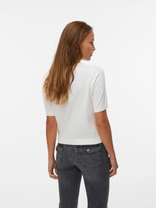 Vero Moda VMLUCIA Stickad kofta -Snow White - 10340802