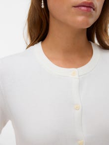 Vero Moda VMLUCIA Stickad kofta -Snow White - 10340802