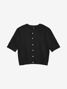 Vero Moda VMLUCIA Gebreid vest -Black - 10340802