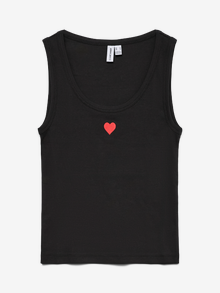 Vero Moda SNHEART Camisetas de tirantes -Black - 10340804