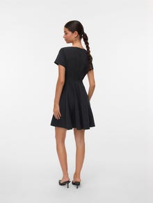 Vero Moda VMBESTIE Korte jurk -Dark Grey Melange - 10340875