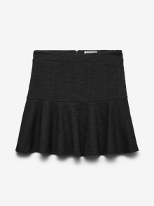 Vero Moda AWJUSTI Hohe Taille Kurzer Rock -Black - 10341101