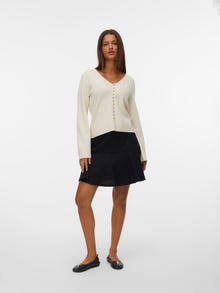 Vero Moda AWJUSTI Hohe Taille Kurzer Rock -Black - 10341101