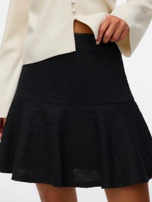Vero Moda AWJUSTI Hohe Taille Kurzer Rock -Black - 10341101