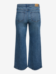 Vero Moda VMCMIRA Normaali vyötärö Farkut -Medium Blue Denim - 10341143
