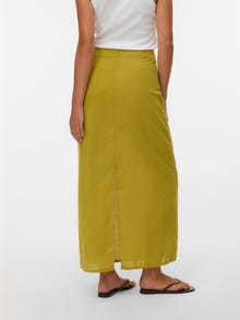 Vero Moda VMJOSIE Cintura alta Falda larga -Avocado Oil - 10341160