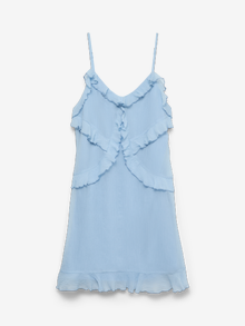 Vero Moda VMOAKLEY Krótka sukienka -Chambray Blue - 10341215