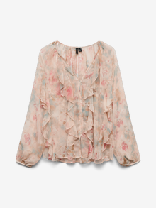 Vero Moda VMOAKLEY Top -Primrose Pink - 10341227