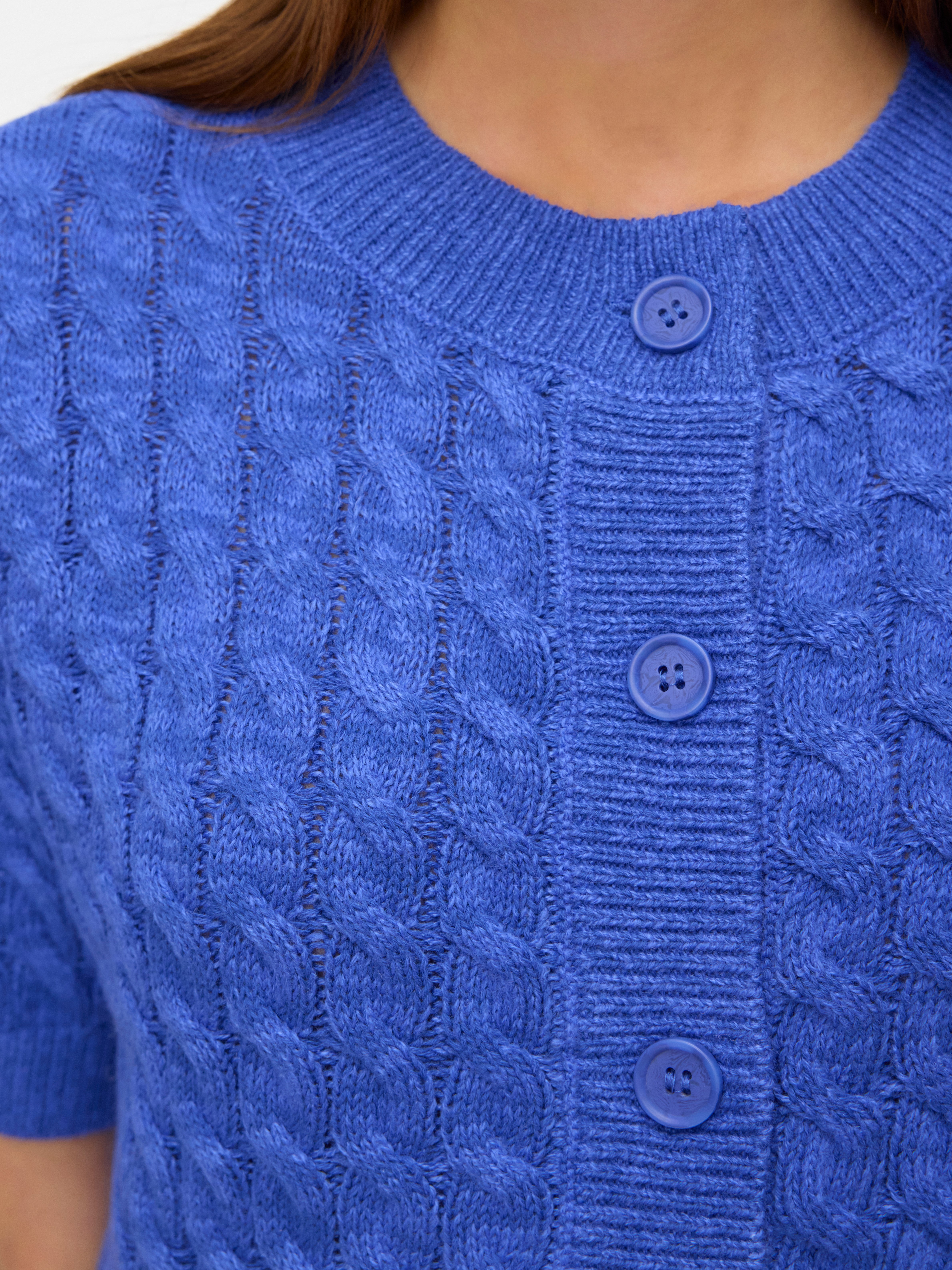 VMMITZI Strickjacke Mittelblau Vero Moda® - Main Image