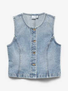Vero Moda VMDIANA Topp -Light Blue Denim - 10341235