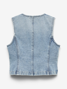 Vero Moda VMDIANA Topp -Light Blue Denim - 10341235