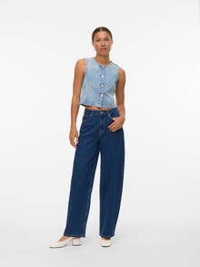 Vero Moda VMDIANA Top -Light Blue Denim - 10341235