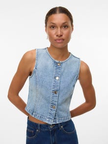Vero Moda VMDIANA Top -Light Blue Denim - 10341235