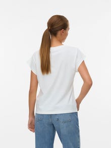 Vero Moda VMLIZA Tričko -Bright White - 10341269