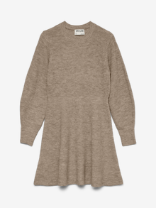 Vero Moda AWANGALINA Kurzes Kleid -Silver Mink - 10341357