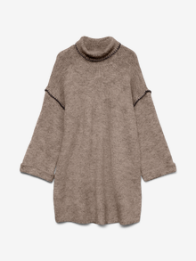 Vero Moda AWELLA Kurzes Kleid -Mocha Meringue - 10341365
