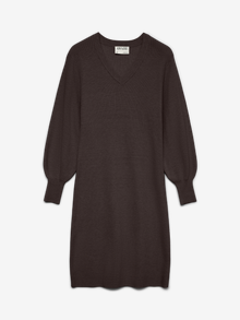 Vero Moda AWALEXANDRA Midi-jurk -Chocolate Torte - 10341476