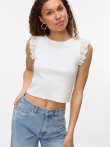 Vero Moda VMSILJE Topp -Cloud Dancer - 10341564