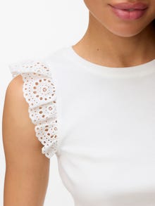 Vero Moda VMSILJE Topp -Cloud Dancer - 10341564
