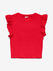 Vero Moda VMSILJE Top -Chinese Red - 10341564