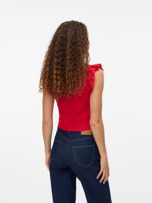 Vero Moda VMSILJE Tops -Chinese Red - 10341564