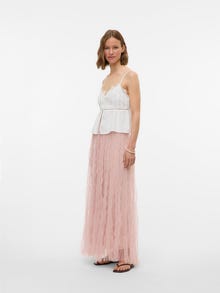 Vero Moda VMCARALIA Taille haute Jupe longue -Sepia Rose - 10341582
