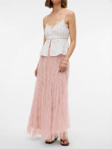 Vero Moda VMCARALIA Taille haute Jupe longue -Sepia Rose - 10341582