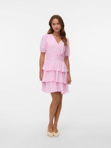 Vero Moda VMLISE Kort kjole -Roseate Spoonbill - 10341663