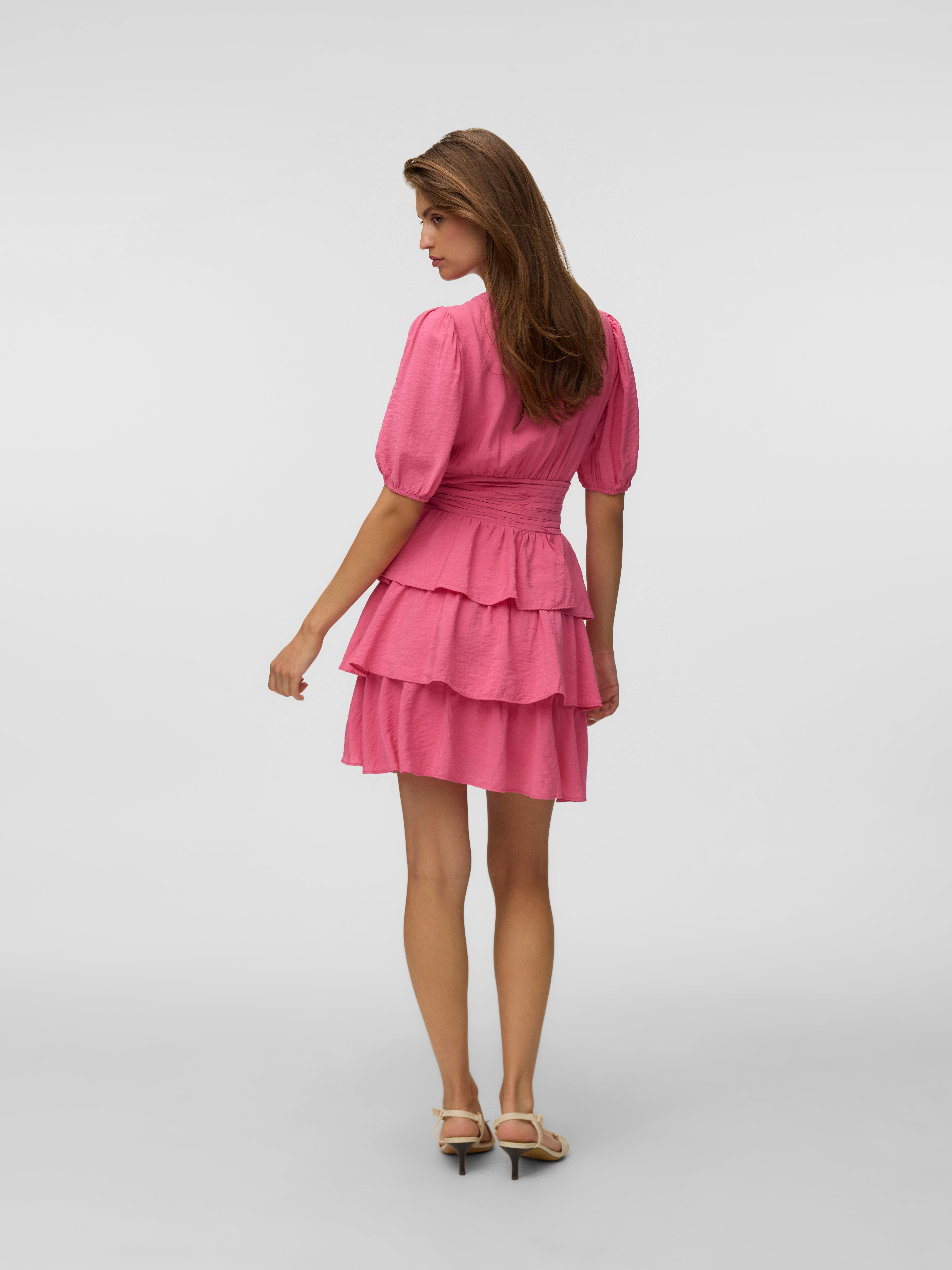 vero moda pink dress Buy VERO MODA Pink Wide Sleeve Dress from Next USA