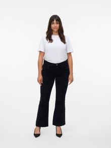 Vero Moda VMCSIRI Taille moyenne Pantalons -Black - 10341706