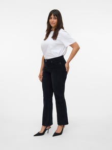 Vero Moda VMCSIRI Taille moyenne Pantalons -Black - 10341706