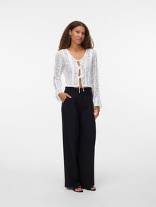 Vero Moda VMNAYA Kardigán -Bright White - 10341725