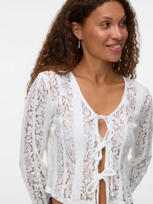Vero Moda VMNAYA Kardigán -Bright White - 10341725