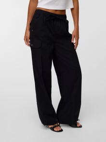 Vero Moda VMKARLIE Cargobyxor -Black - 10341739